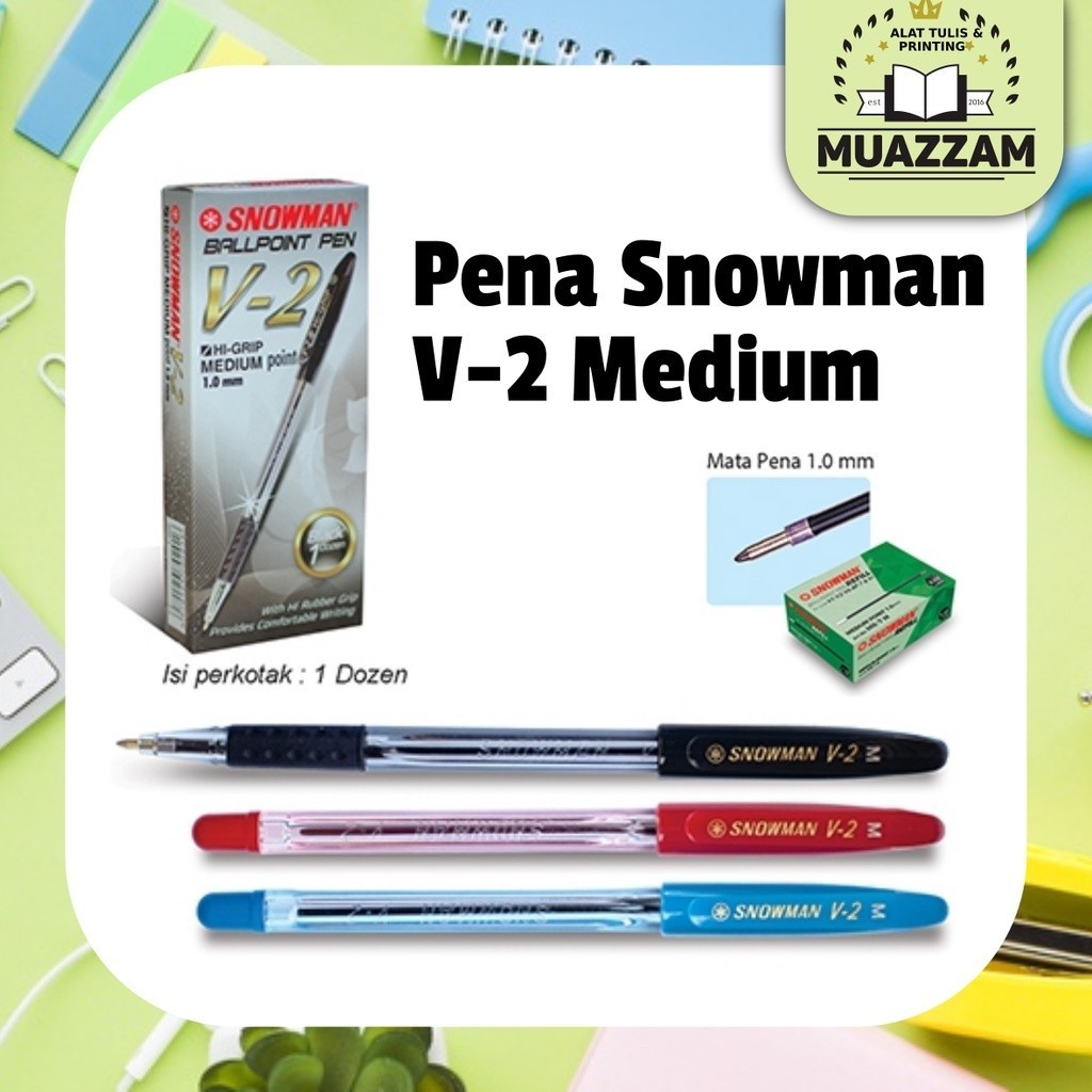 Snowman Pena V-2 Medium 1.0 mm