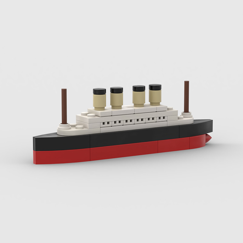 Titanic Cruise Ship Model Buig MOC Blocks Bricks Boat Kit Construcrion Sets ildren Assemble Toys