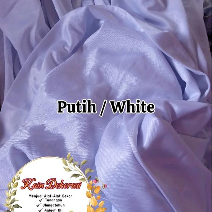 KAIN KILOAN ABUTAY KAIN DEKORASI 1KG - putih