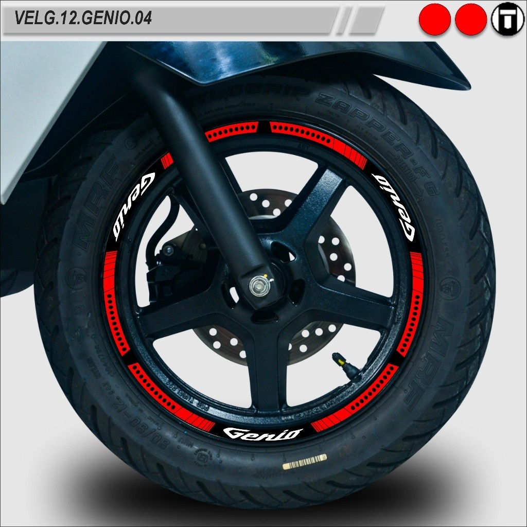 STICKER VARIASI VELG MOTOR SEMUA TYPE RING 12 GENIO VELG.12.GENIO.04