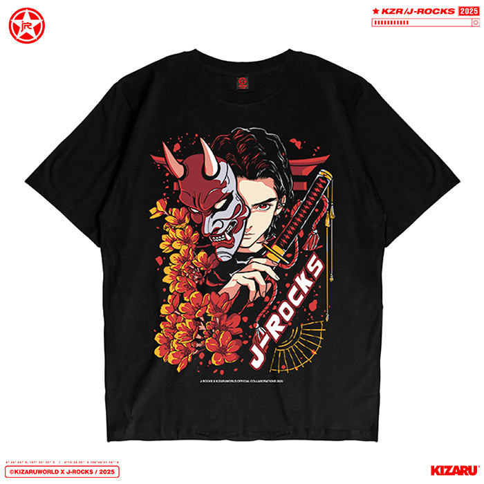KIZARU X J-ROCKS T-Shirt TOPENG SAHABAT