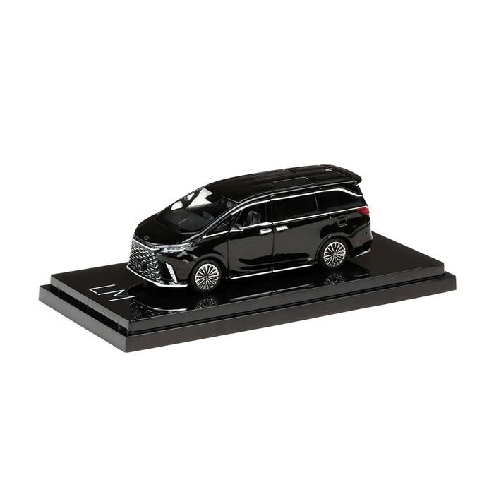 1/64 HOBBY JAPAN DIECAST LEXUS LM 350H 7 SEATER BLACK (LHD)