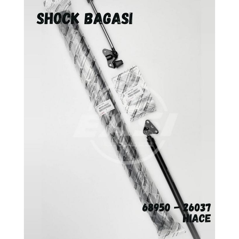 SHOCK BAGASI HIDROLIK PINTU BELAKANG HIACE 1SET 68950-26037