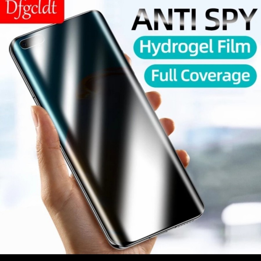 OPPO NEO 7, NEO 9 A37, A5 A9 2020, A52 A92 A53 A33 A54 HYDROGEL PRIVACY Anti Gores Jelly SPY HITAM F