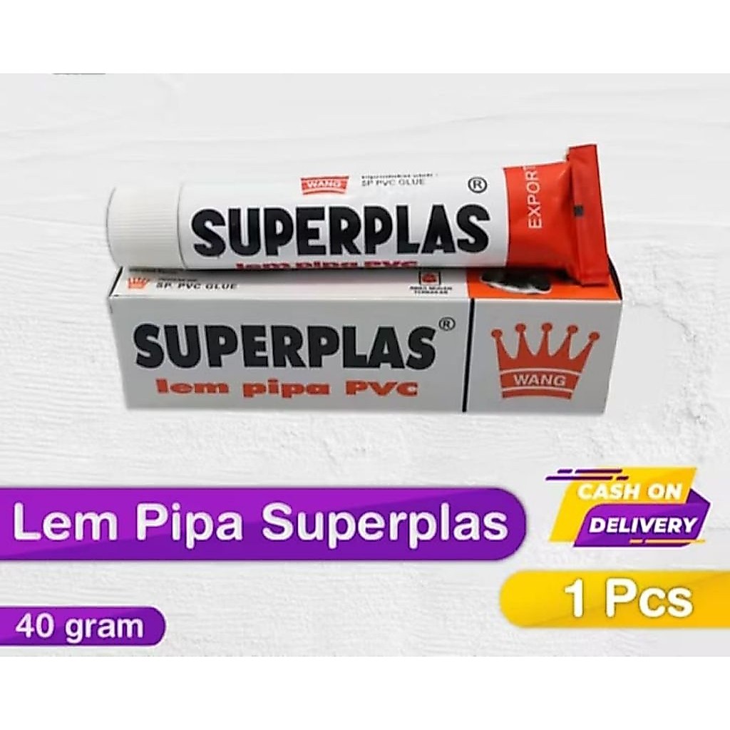 Lem Pipa PVC Superplas / Lem Paralon PVC