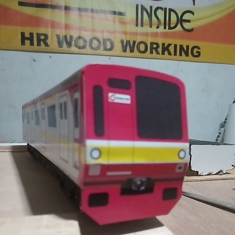 Kereta Api KRL/Commuter Besar Mainan Anak