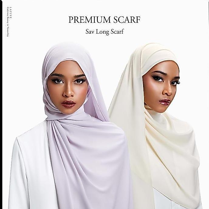 DR153 >> Sav Long Scarf - Lafiye Premium Scarf