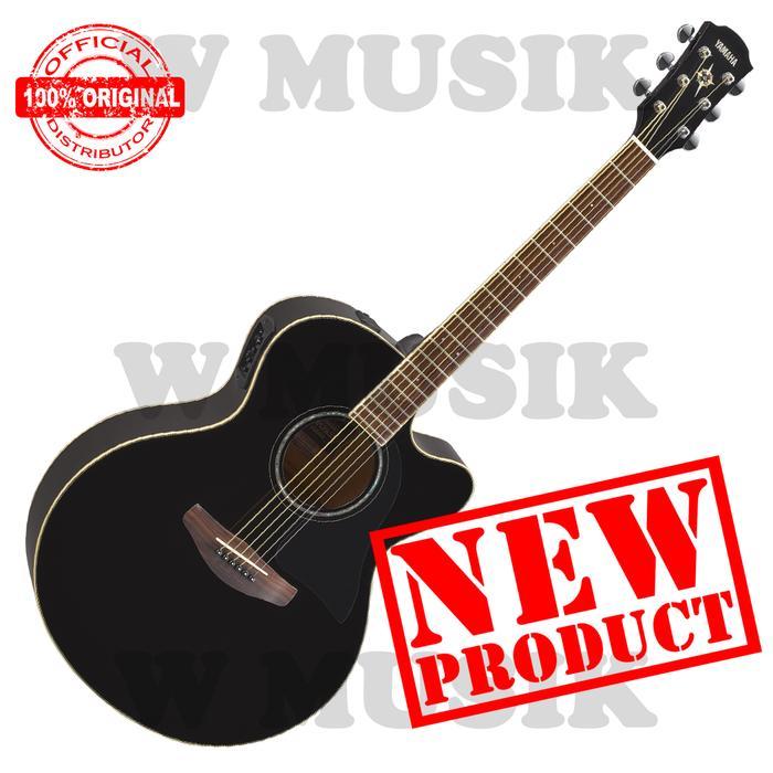 Yamaha Gitar CPX 600 / CPX600 / CPX-600 - Hitam - SATUAN