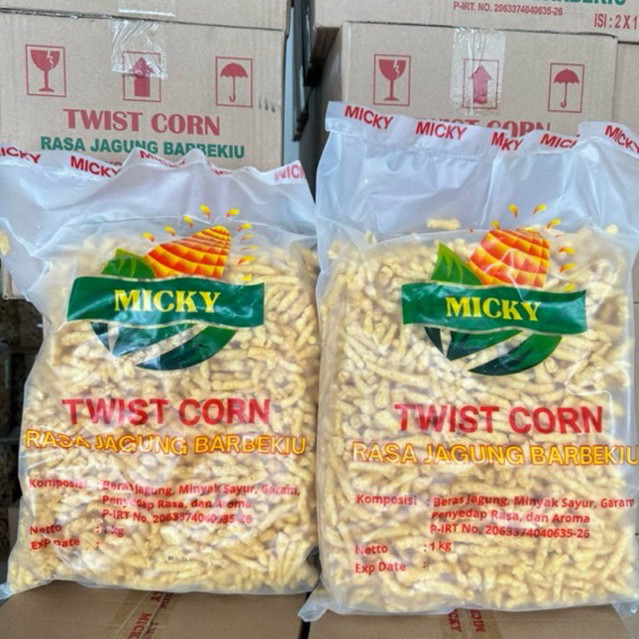 COD 1kg twist corn micky barbeque super premium PSG