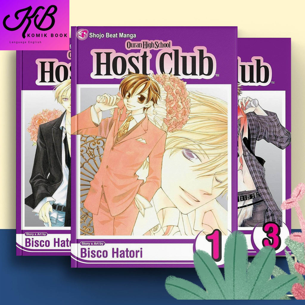 Ouran High School Host Club, Vol. 1-18 ( Komik Manga ) by Bisco Hatori