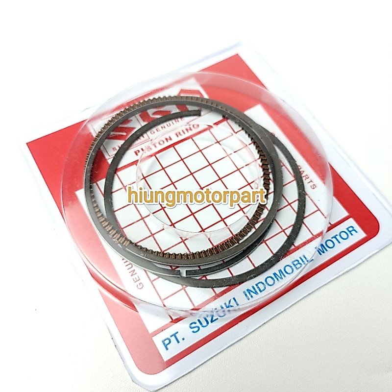 RING SEHER RING PISTON SATRIA FU FI INJEKSI GSX 150 OS STANDAR STD 12140-12K00-000 ASLI ORIGINAL SGP
