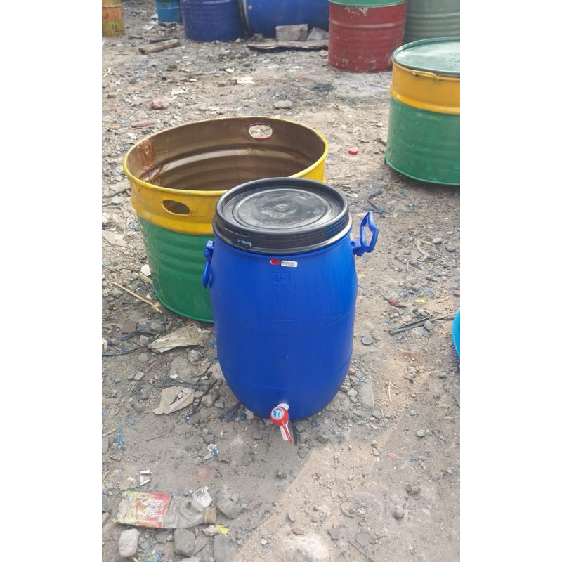 Tong Kran Air 30L Drum Plastik HDPE Wudhu