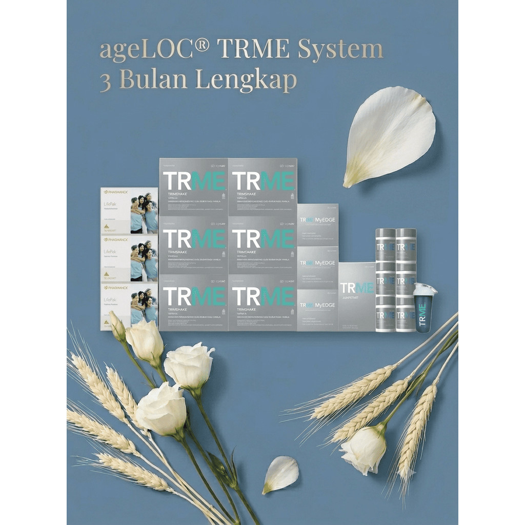 [ New! Promo! ] ageLOC® TRME System 3 Bulan Sistem Paket Diet 90 Hari Lengkap new pack TR90 TWS Peng
