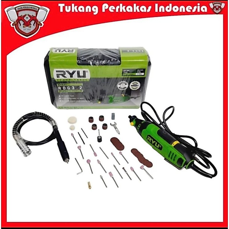 Ryu mini die grinder listrik Rdg 3.2 mesin Grafir tuner drill bor mini