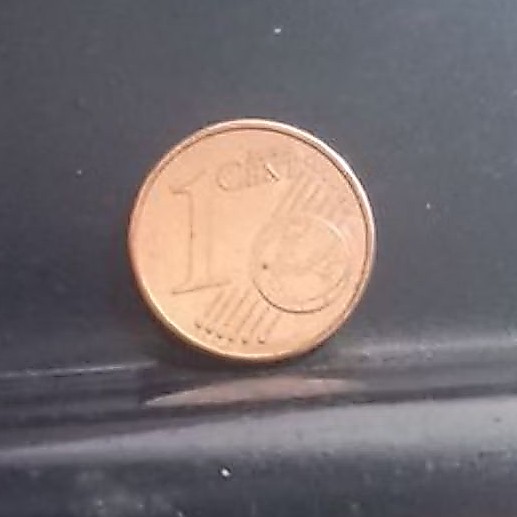 koin 1 cent euro tahun acak