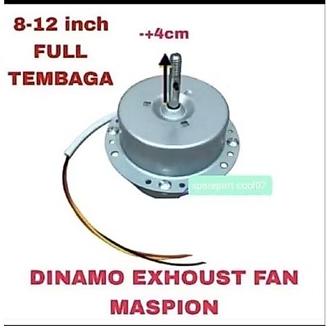 Dinamo Exhaust Maspion Dinamo Hexos Maspion Tembaga