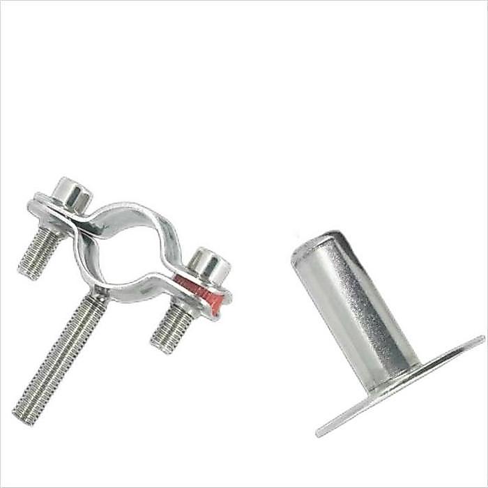Terbaru Clamp Pipa Stainless Adjustable Hanger Clamp Pipa Clamp Pipa Holder