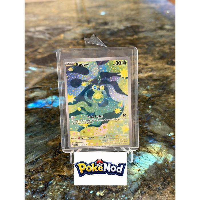Pokemon Budew 196/193 AR Japanese Mega Dream - Budew 221/217 English - Budew 196/193 AR Indo