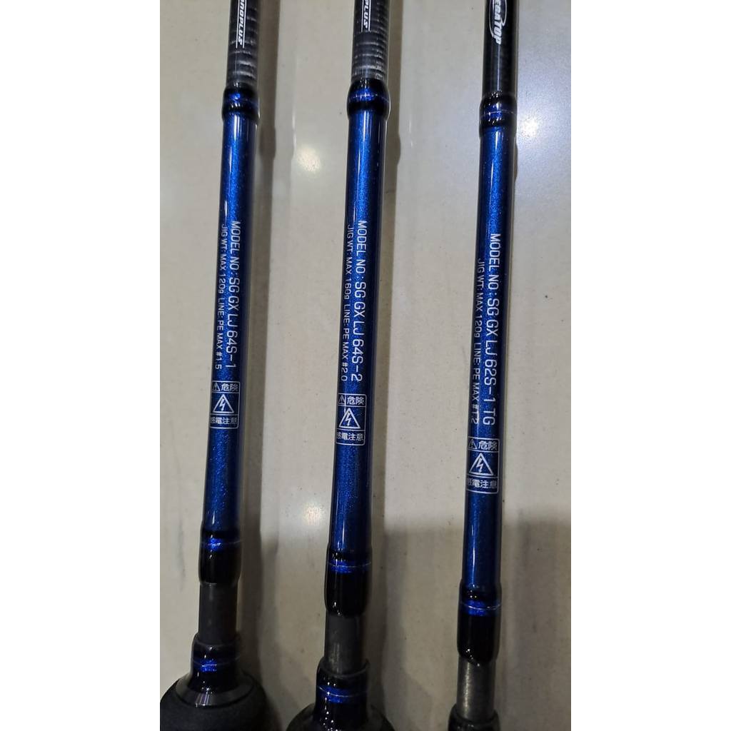 Joran Daiwa Saltiga SG GX LJ Light Jigging 2026 – Jigging Rod Saltiga GX LJ 62S/64S/65S Ultra Sensit