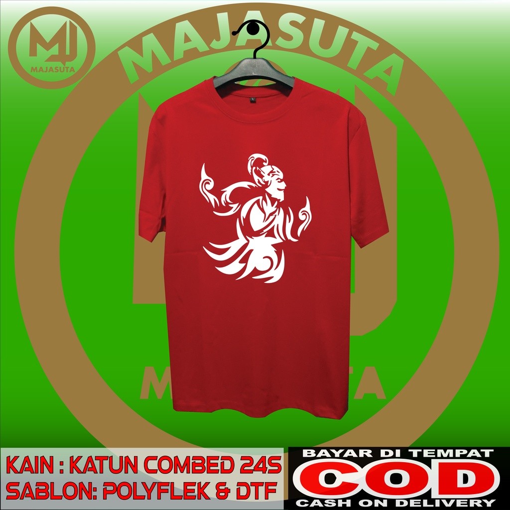 D&G CLOTHSKAOS WAYANG PO HARYANTO KATUN COMBED 30S BISA COD KAOS BUS KAOS KAROSERI