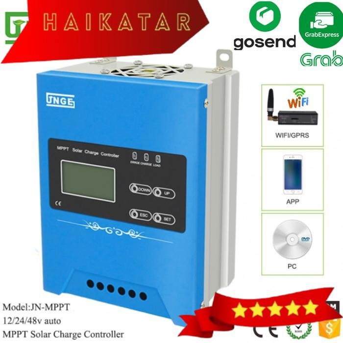 SCC MPPT 50A JNGE WiFi ready solar charge controller - MPPT + WiFi