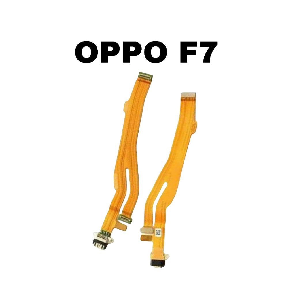 Flexibel Konektor Charger OPPO F7 / A3 Original - Flexi Flexible Fleksibel Connector Carger Casan Ca