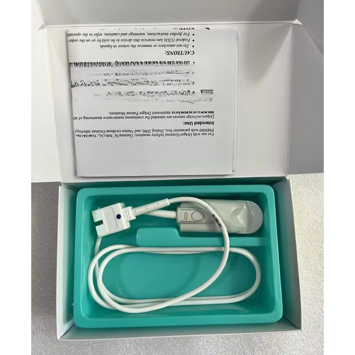 Dräger finger pulse oximetry sensor, reusable MS13235(new,original)