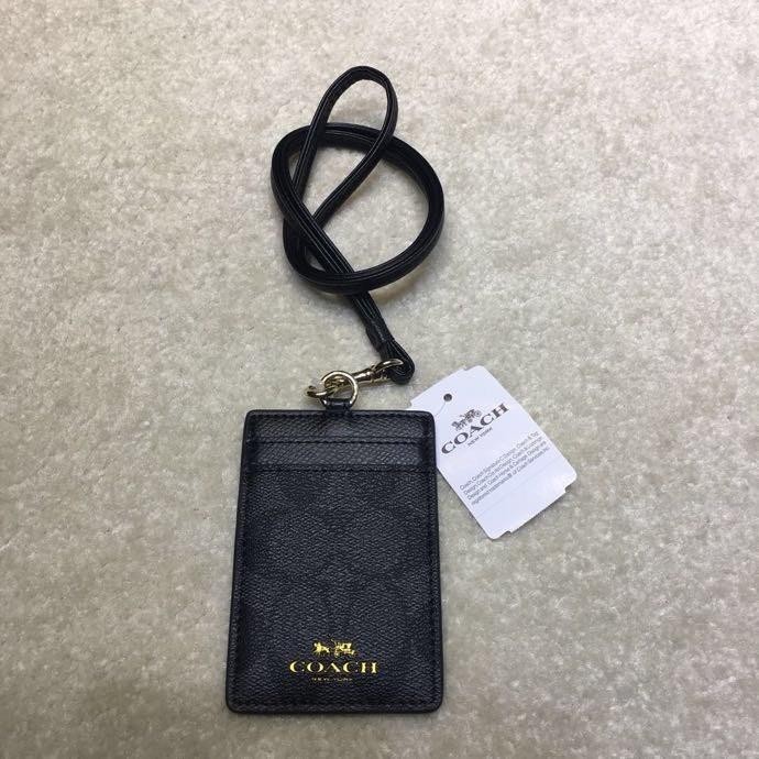 

READY COACH BLACK SIGNATURE ID TAG LANYARD ORIGINAL FULLSET