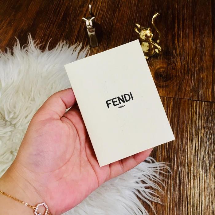 

READY FENDI care card authentic