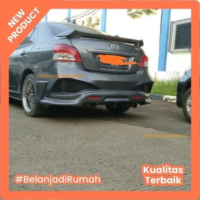 [READY] Bemper Belakang Vios Gen 2 Custom