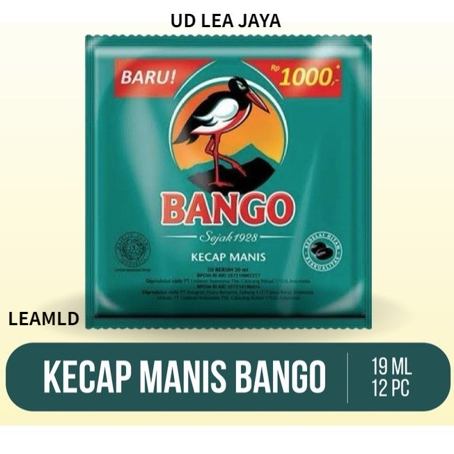 

Kecap manis Bango LEAMI 10 PCS
