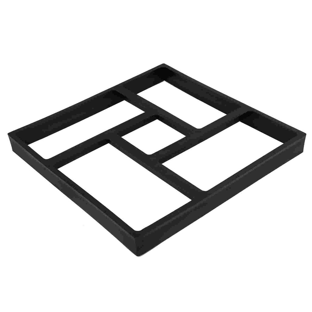 

Reusable Plastic Diy Pavement Mold Concrete Path Maker Floor Tile Mould Paving Mould Garden Stepping Stone Decorative