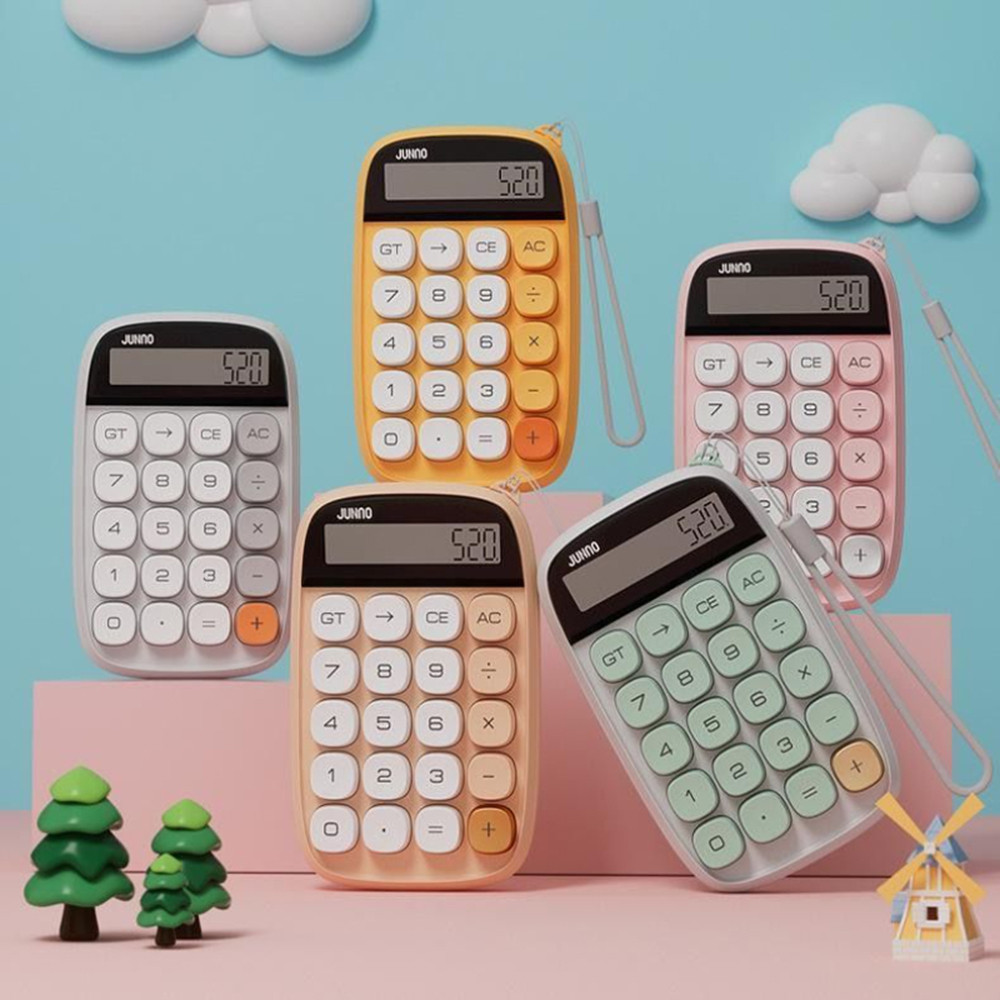 

New Dopamine Calculator Portable Student Accounting Office Large Screen Calculator Mechanical Keyboard Feel Comfortable in Touch