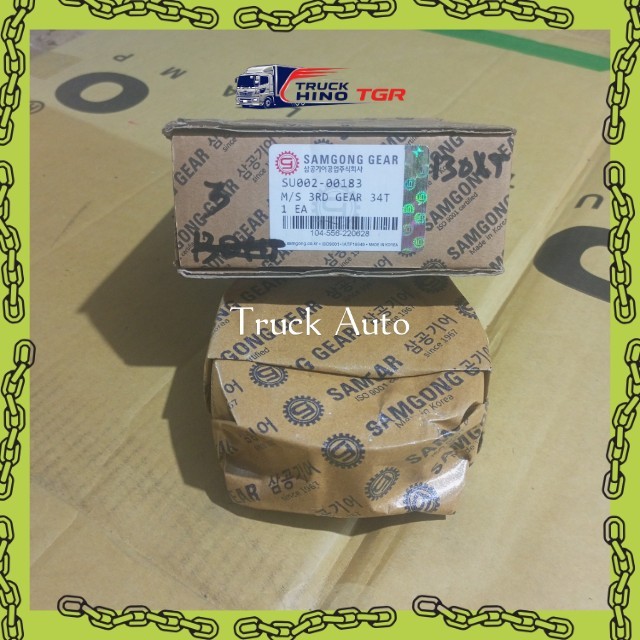 Gigi 3 Hino Dutro 130 XPower SU002-00183 Samgong 34T