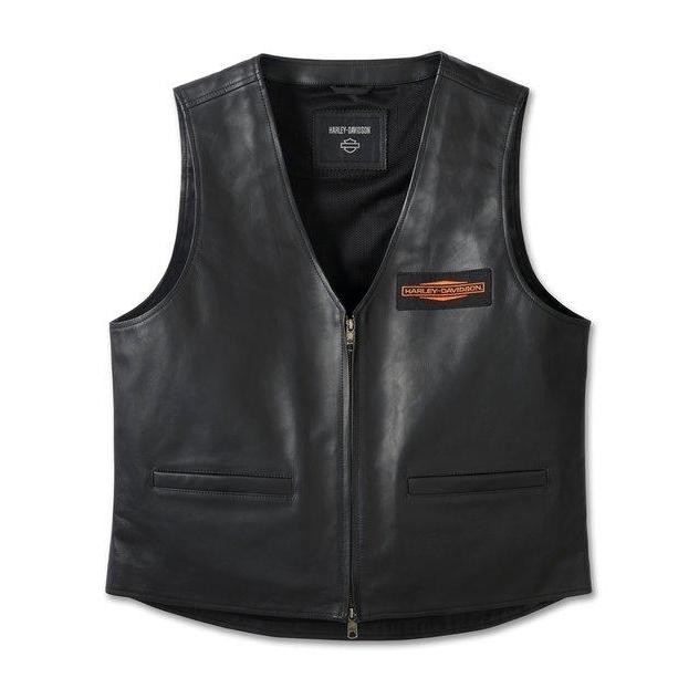 Genuine Leather Rompi Harley, Rompi Kulit Harley Original, Rompi Touring Fest Kulit Harley bkn part 