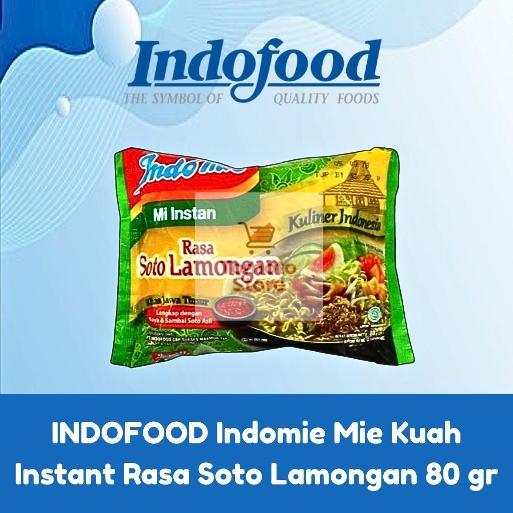 

✨ TOMOTOSTORE ✨ INDOFOOD Indomie Mie Kuah Instant Rasa Soto Lamongan