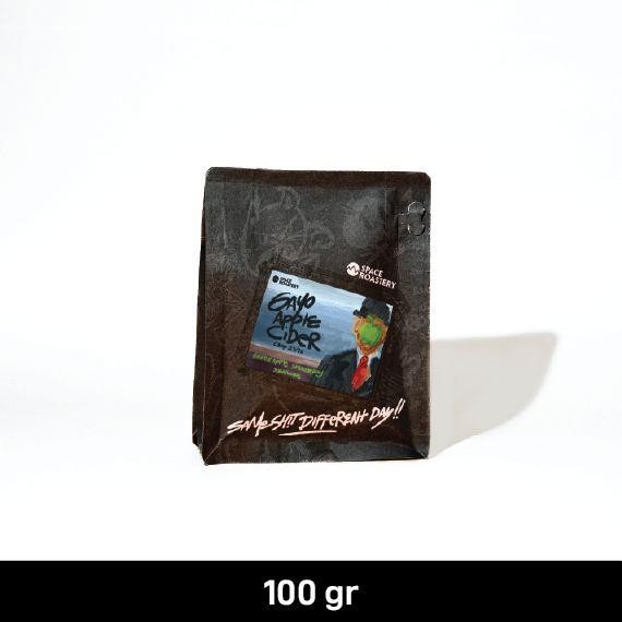 

GAYO APPLE CIDER Specialty Coffee Beans by Space Roastery Biji Kopi/Bubuk Arabika - 100 gram, Biji utuh