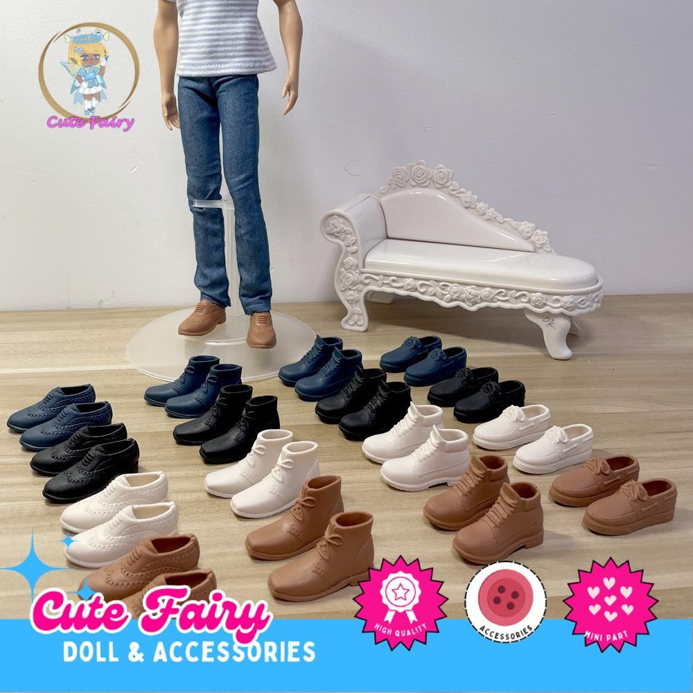 Sepatu Boneka Yugebaby Ken Pangeran Ken sepatu kasual sepatu kets Aksesoris Boneka DIY Dress Up Doll