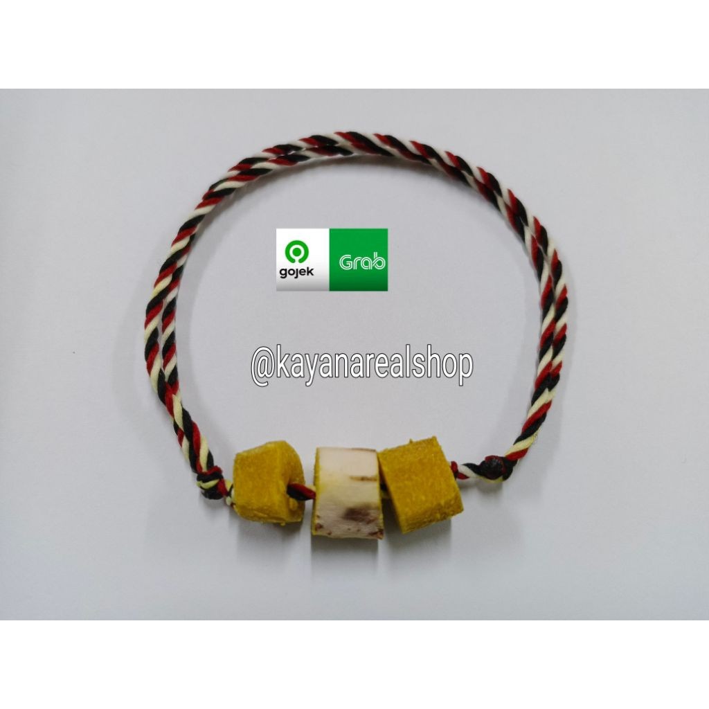NEW... gelang delingo bangle 3 butir tali belang gelang delingo bangle gelang Kariango gelang bayi b