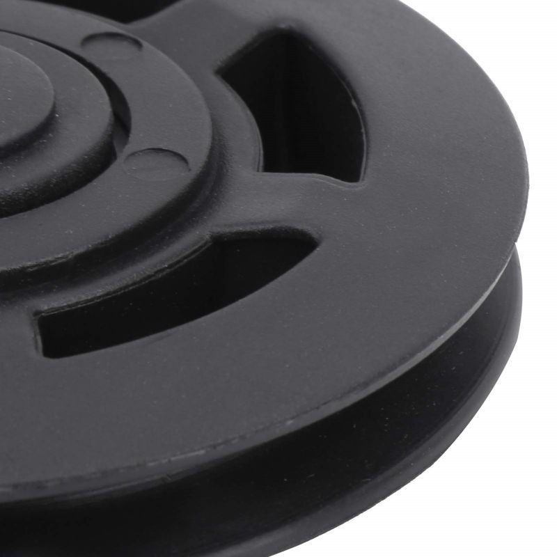 95Mm Roda Katrol Bearing Gym Roda Tali Sling Pulley Gym Untuk Kabel Gym Fitness