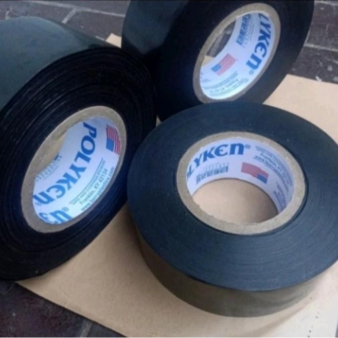 

Polyken Lakban Pipa Dalam Tanah Wrapping Hitam Size 2"inci x 200fit isolasi pipa Dalam Tanah
