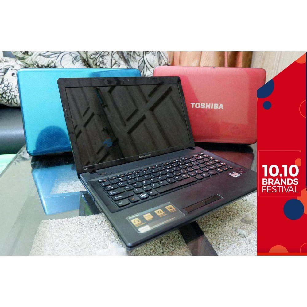 Laptop Lenovo G485 Dual Core Ram 2Gb Hdd 320Gb Siap Pakai