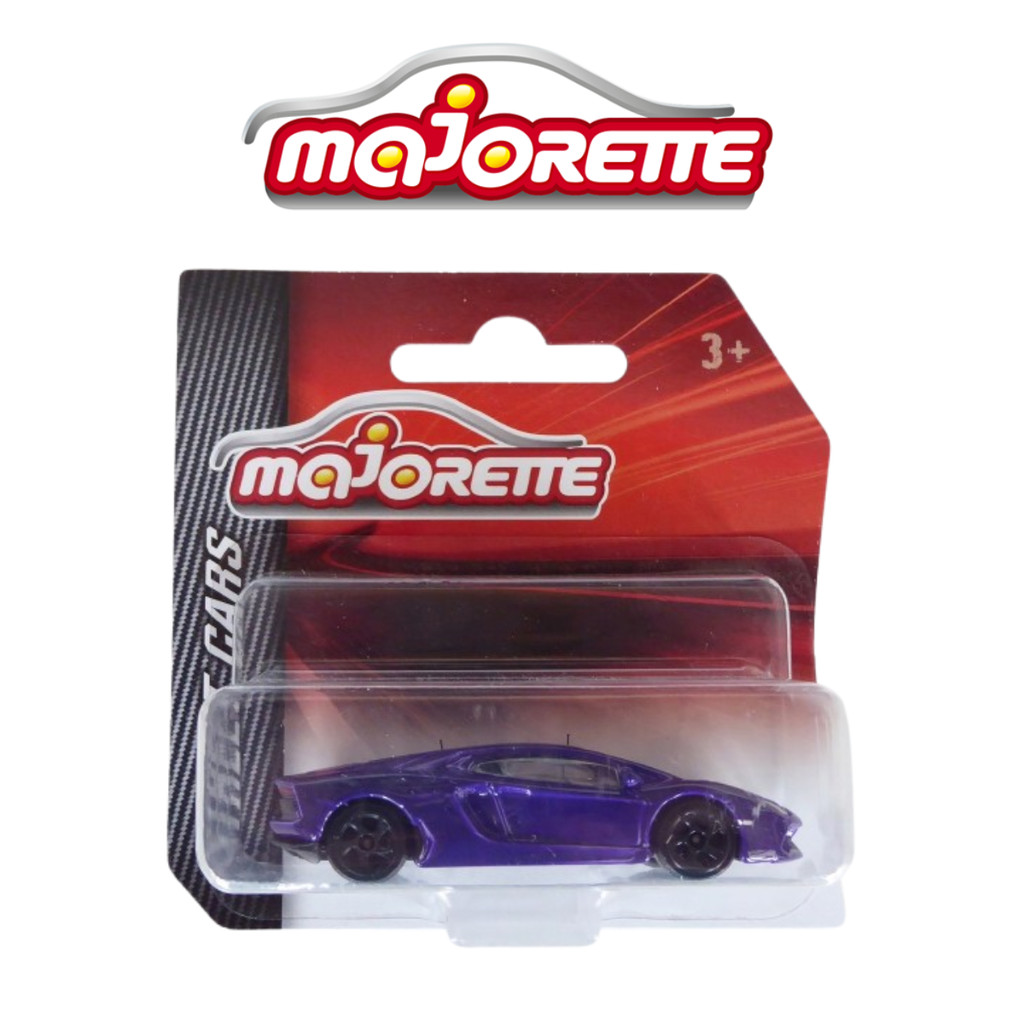 Majorette Street Cars Short Card Lamborghini Aventador Ungu