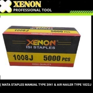 

Xenon mata staples ( buat staples manual type 3in1 & air nailer type 1022J )