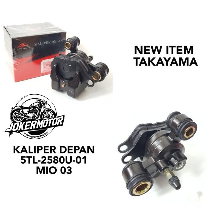 KALIPER REM DEPAN KALIPER CAKRAM DEPAN YAMAHA 2004 MIO 03 - TAKAYAMA