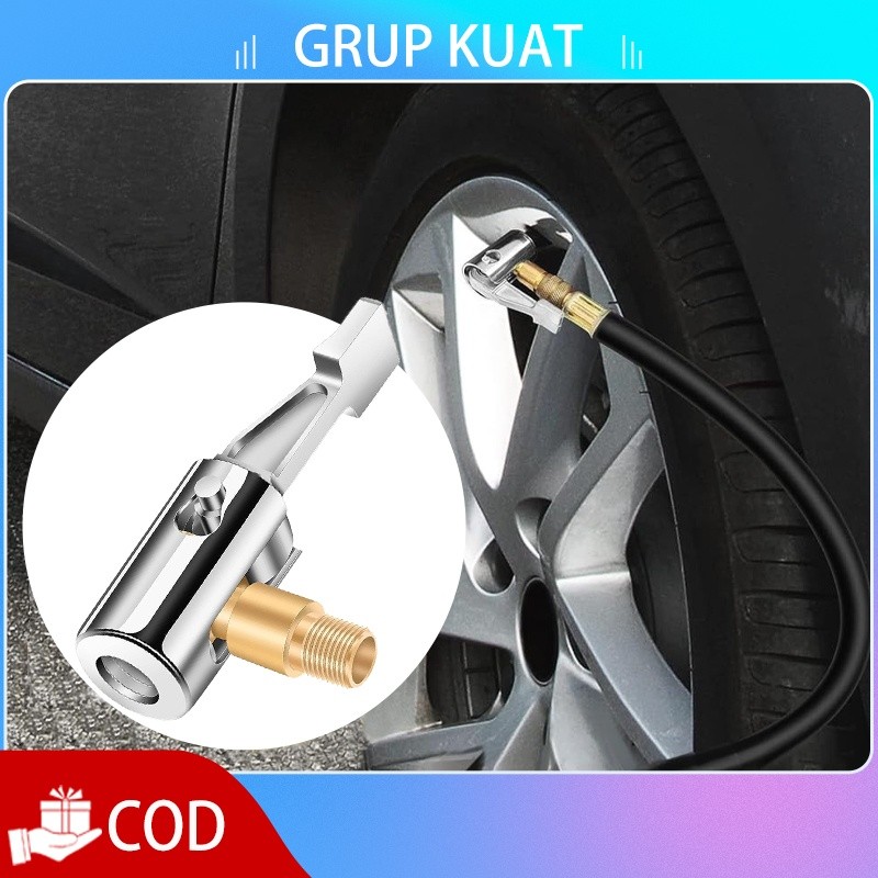 Chuck Pompa Ban Kepala Pompa Ban Chuck Pump Accessories Sambungan Pompa Ban