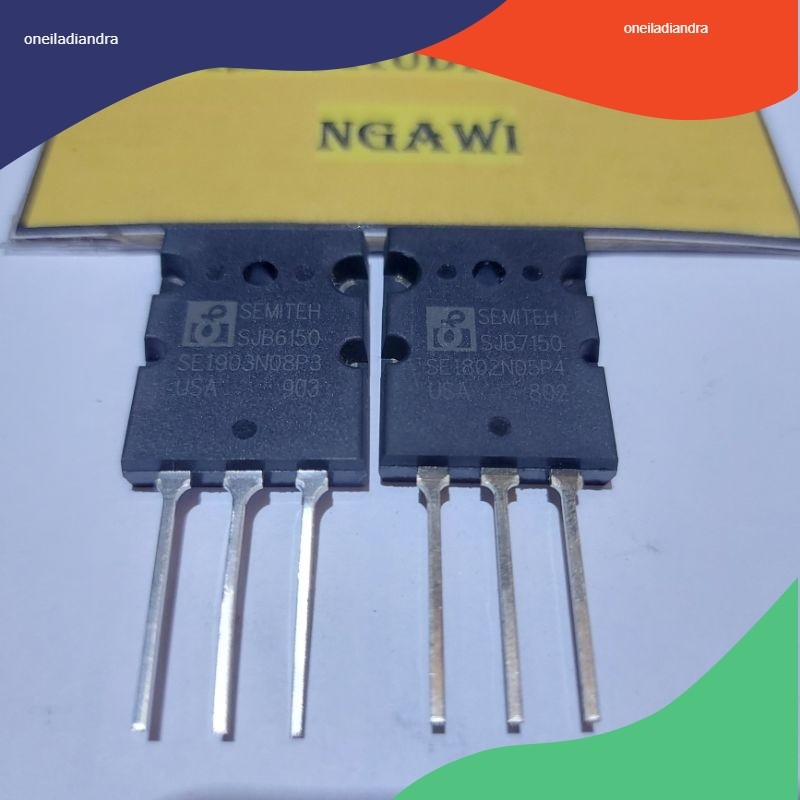 Transistor SJB 6150 - 7150 (final power) Bagus Original