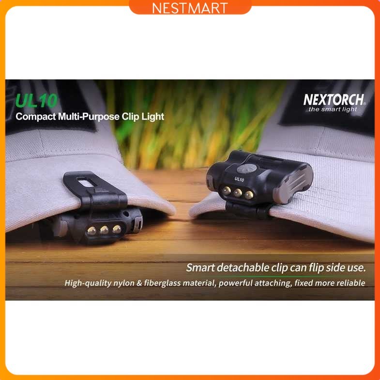 NEXTORCH Senter Klip LED Multifunction 70 Lumens - UL10