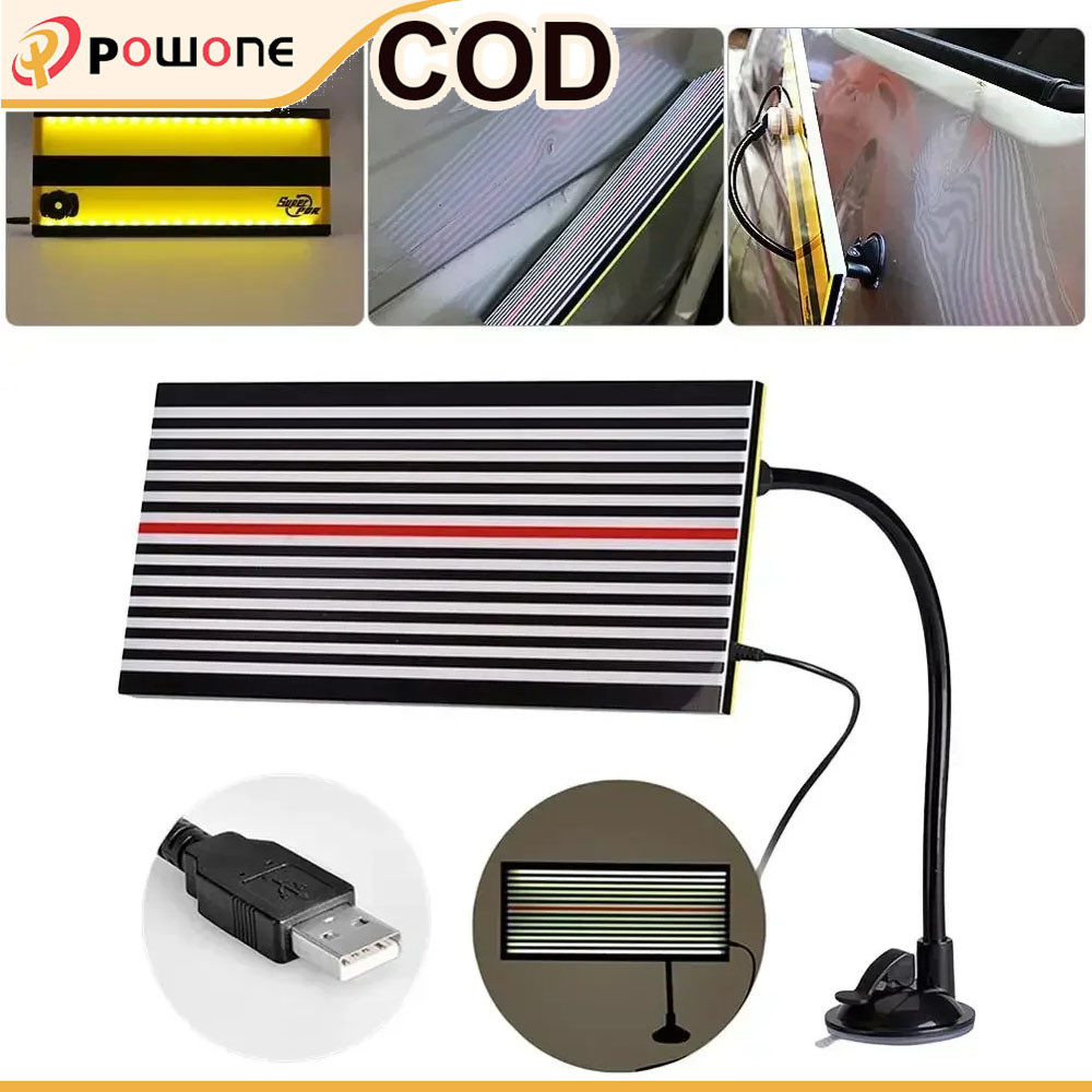 Alat penyok mobil PDR Perbaikan reflektor lampu LED panel alat perbaikan penyok deteksi penghilang p