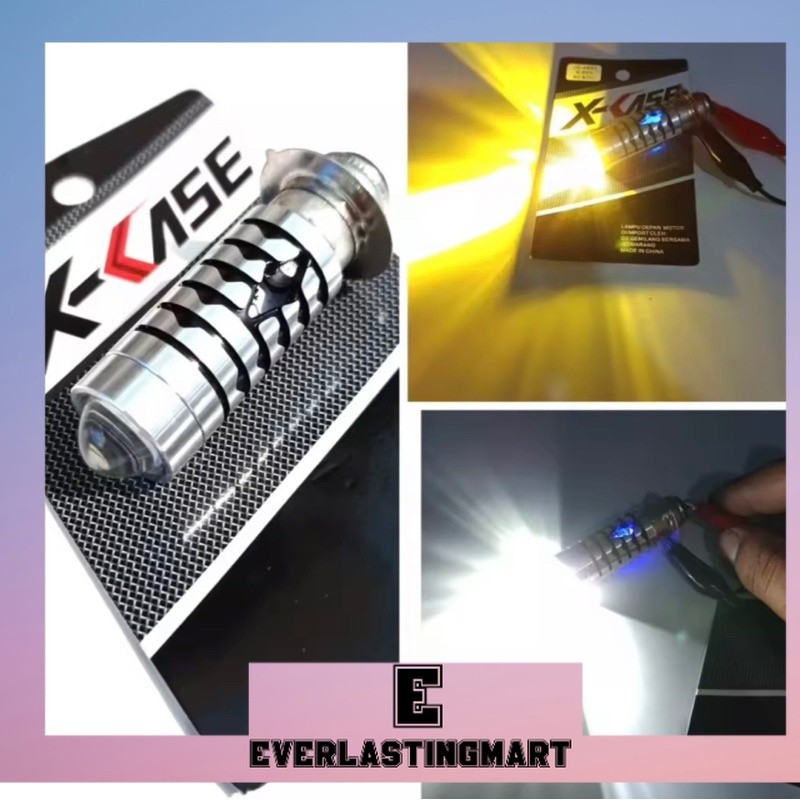 COD LAMPU LED H6 LASER HI LO LAMPU UTAMA MOTOR LED LASER H6 BERKUALITAS DAN SUPER TERANG H6 LASER